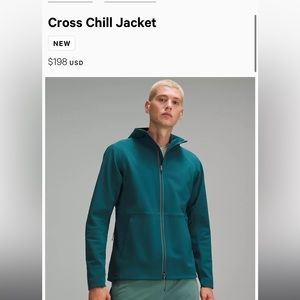 *NEW* Lululemon cross chill jacket